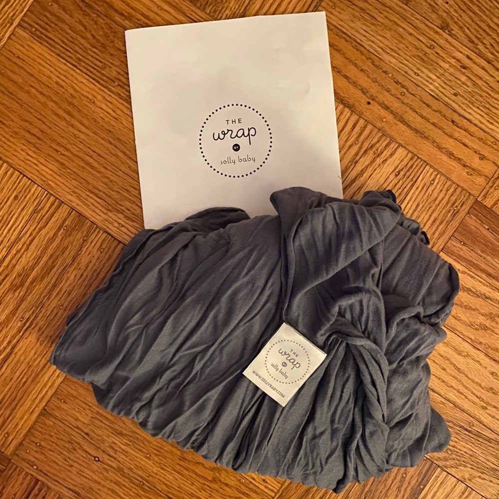 Solly baby wrap dark grey